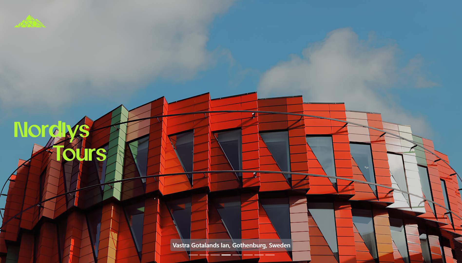 ''Nordlys Tours'' project's screenshot